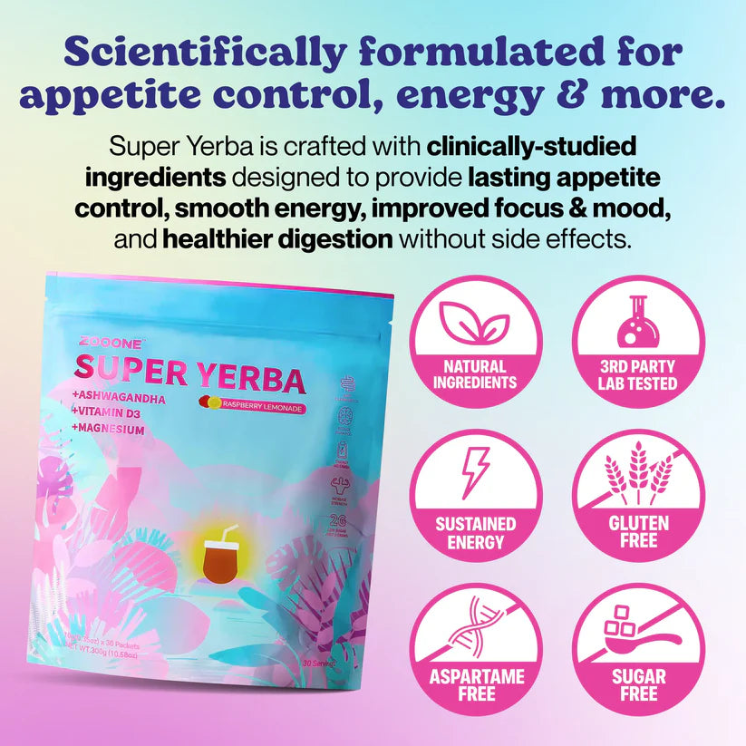 Zooone™ Super Yerba Instant Tea Powder