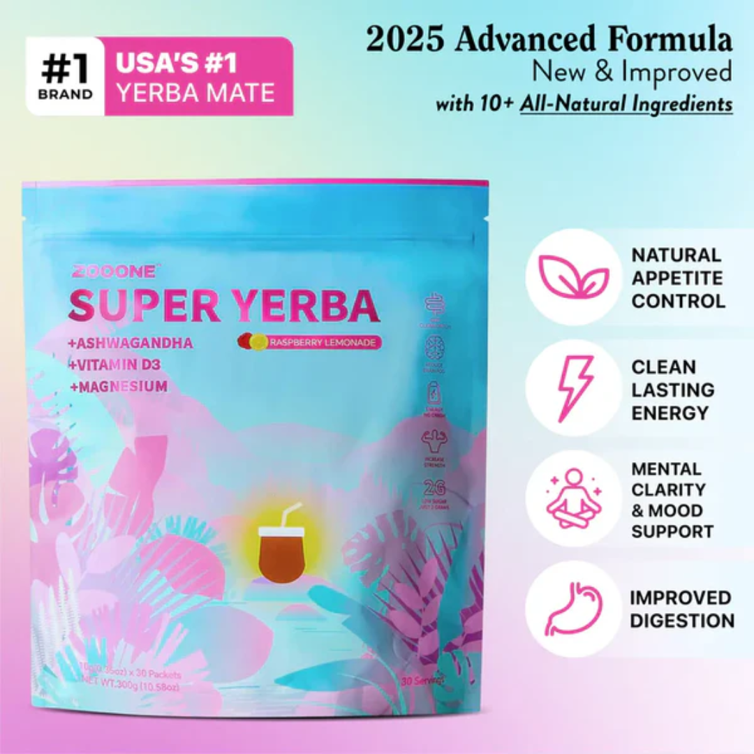 Zooone™ Super Yerba Instant Tea Powder